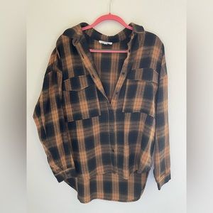 12th Tribe Plaid Button Down